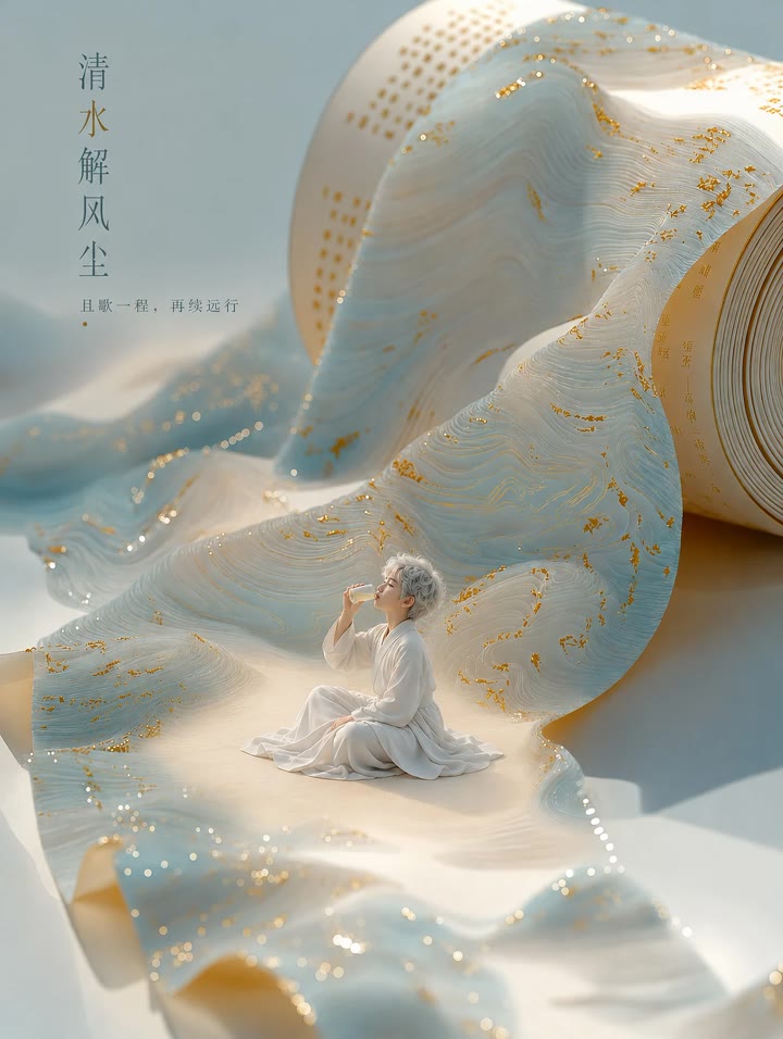 清水解风尘,自有清风相候