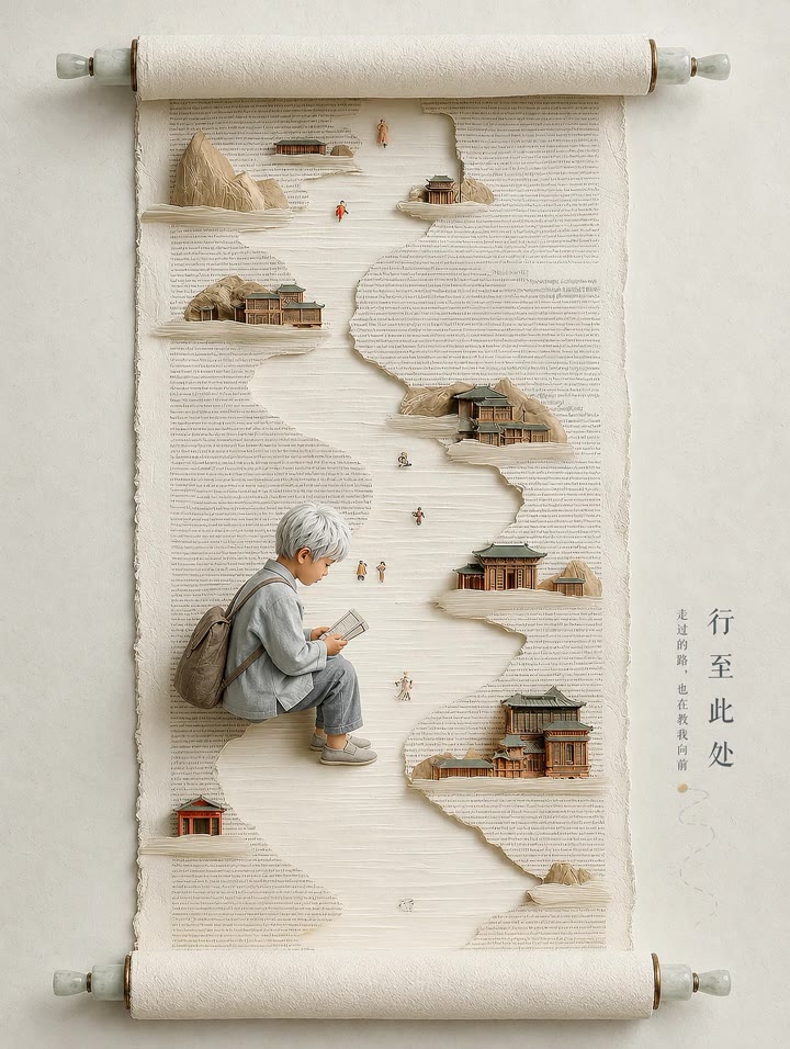 行至中途,一程有一程的风景，不必焦虑终点