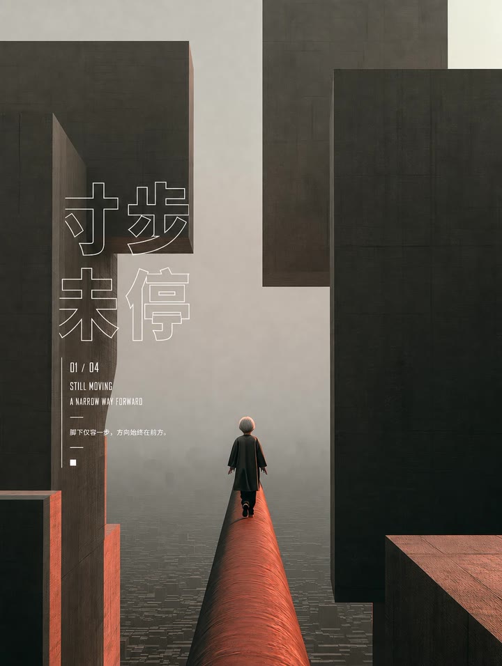 寸步未停